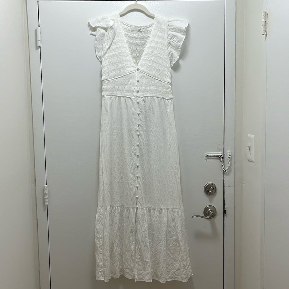 Altar’d state white midi dress